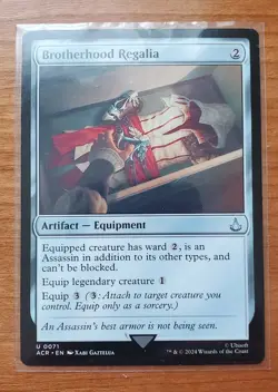 MTG Brotherhood Regalia (NM) - (Regular) Assassin's Creed - Image 1