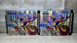 2 New Sealed Magic The Gathering- Final Fantasy Collector Booster Omega Box - Image 1