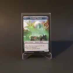 MTG Spider Illusion Villain Double-Sided Token Marvel's Spider-Man - Image 1