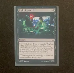 Magic: The Gathering Risky Research MTG Marvel's Spider-Man C 0062 - Image 1