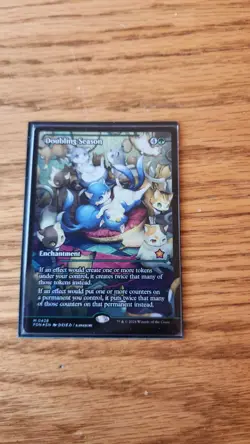 MTG Foil Doubling Season (Showcase) Foundations - Image 1