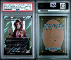 PSA 10 - Aerith Gainsborough (Borderless Surge Foil) 0519 - MTG x Final Fantasy - Image 5
