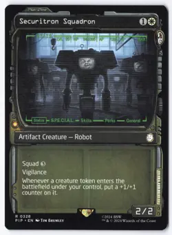 Securitron Squadron (Showcase) R Universes Beyond: Fallout 328 NM - Image 1