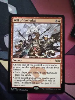 Will of the Jeskai [Tarkir: Dragonstorm Commander] Near Mint - Image 1