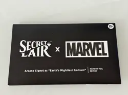 MTG Secret Lair x Marvel Arcane Signet Earth's Mightiest Emblem FOIL SEALED - Image 1
