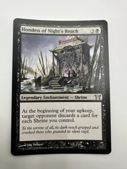 Honden of Night's Reach NM/M Champions of Kamigawa Legendary Entertainment MTG - Image 1