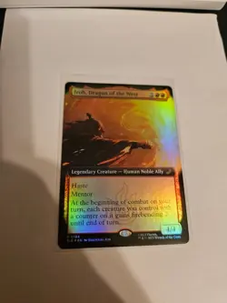 Iroh, Dragon of the West Extended FOIL MTG Avatar: TLA Eternal-Legal Nm/M - Image 1