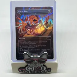 Ghost Trap - Soul-Guide Lantern #871 FOIL MTG Secret Lair Ghostbusters - Image 1