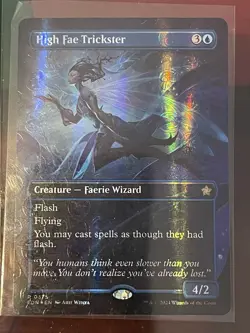 High Fae Trickster (Borderless) Foundations Mana Foil - Image 1
