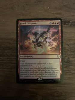 Fated Firepower Foil - Avatar The Last Airbender MTG NM - Image 1