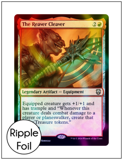 1x The Reaver Cleaver, Ripple Foil, Magic the Gathering MTG NM - Image 1
