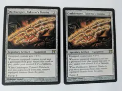 2 Oathkeeper, Takeno's Daisho Champions of Kamigawa MTG NM Free shipping&trackin - Image 1