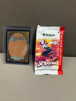 Magic the gathering Spider-Man Reanimate (Borderless) Foil MAR M 0020 plus xtra - Image 3