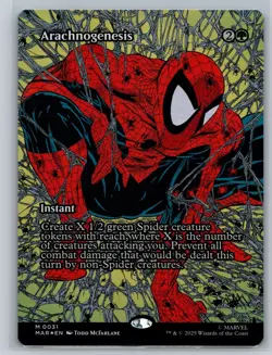 Magic: The Gathering - Spider-Man - Arachnogenesis - Borderless Foil - Image 1