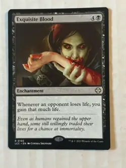 MTG - Exquisite Blood - Lost Caverns of Ixalan NM - Image 1