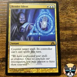 Magic the Gathering MTG- Render Silent- NM- 096/156- Dragon's Maze - Image 1
