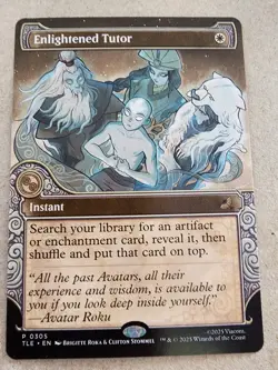 Enlightened Tutor - #305 Regular (Showcase) Avatar: The Last Airbender - Mtg - Image 1