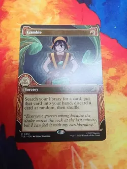 Gamble (Showcase) - Avatar: The Last Airbender - NM - Image 1