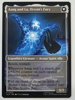 Aang, Swift Savior NM Normal R Avatar: The Last Airbender 204 - Image 2