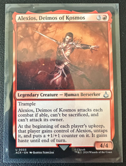 MTG: Alexios, Deimos of Kosmos Universes Beyond: Assassin's Creed Regular 0033 - Image 1