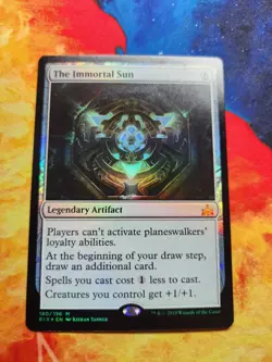 The Immortal Sun - Rivals of Ixalan (RIX) - Foil - NM - Image 1