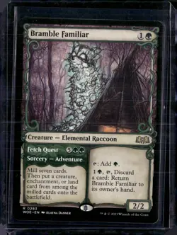 Bramble Familiar 283 NM-Mint MTG Magic The Gathering - Image 1