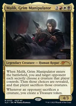 1 x Malik, Grim Manipulator - Universes Within - NM-Mint - MTG - Image 1