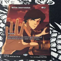 Heroic Intervention Borderless MTG Avatar: TLA - Image 1
