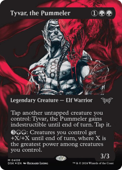 Near Mint x 1 Tyvar, the Pummeler - Textured Foil - Showcase Duskmourn: House of - Image 1