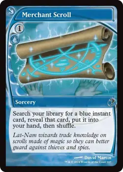 NM MTG MERCHANT SCROLL FUTURE SIGHT MYSTERY BOOSTER 2 - Image 1