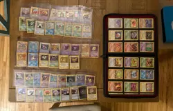 Pokemon Complete Vintage Sets - JUNGLE 64/64, FOSSIL 61/62, TEAM ROCKET 83/82 - Image 1