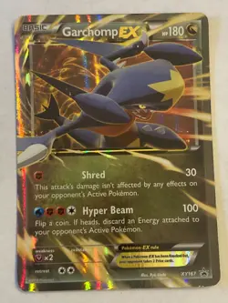 Pokemon TCG Garchomp EX - Promo Black Star - XY167 - LP - Image 1