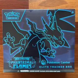 Pokemon Mega Evolution Phantasmal Flames POKEMON CENTER ETB Elite Trainer Box - Image 1
