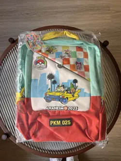 2025 Pokemon World Championships Backpack Anaheim California Worlds - Image 1