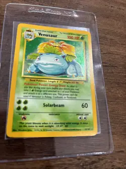 Pokemon TCG Venusaur Base Set 15/102 Holo 1999-2000 Wizards Base Set... - Image 3