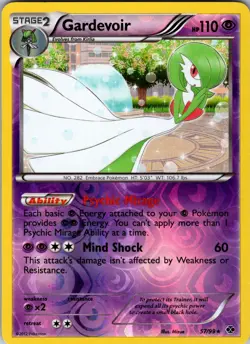 Gardevoir Reverse Holo Rare Next Destinies 57/99 NM - Pokemon TCG - Image 1