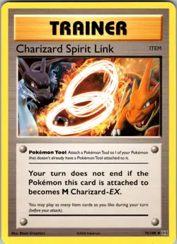 Charizard Spirit Link Uncommon XY - Evolutions 75/108 NM - Pokemon TCG - Image 1