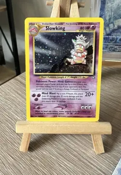 Pokemon TCG Slowking 14/111 Neo Genesis WOTC Holo Rare NM - Image 1