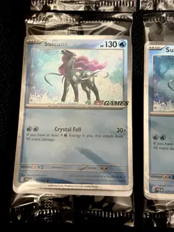 Lot of 6 x Pokemon Suicune 026/094 EB Games Stamped Holo Promo SEALED - Image 5