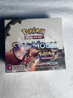 Pokemon Sun & Moon Burning Shadows Booster Box English Sealed - Image 1