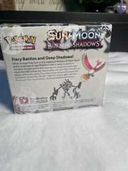 Pokemon Sun & Moon Burning Shadows Booster Box English Sealed - Image 3