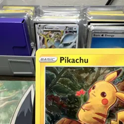 Pokemon Holiday Calendar Pikachu SWSH153 Black Star Holo Promo - Image 2