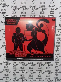 Pokemon Destined Rivals Pokemon Center Exclusive ETB Elite Trainer Box IN HAND - Image 1