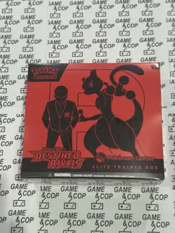 Pokemon Destined Rivals Pokemon Center Exclusive ETB Elite Trainer Box IN HAND - Image 2