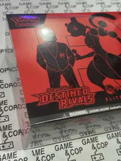 Pokemon Destined Rivals Pokemon Center Exclusive ETB Elite Trainer Box IN HAND - Image 5