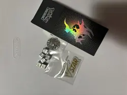 Pokemon TCG Arceus VSTAR Deck Box, Metal Dice And Metal Arceus Coin - Image 1