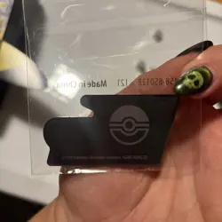 Pokemon TCG Arceus VSTAR Deck Box, Metal Dice And Metal Arceus Coin - Image 3