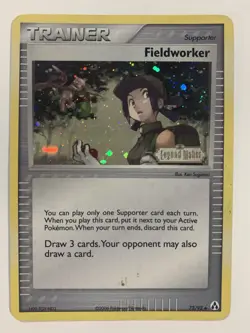 2006 Pokemon Legend Maker Stamped Cosmos Holo Trainer Fieldworker 73/92 RARE XMT - Image 1