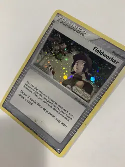 2006 Pokemon Legend Maker Stamped Cosmos Holo Trainer Fieldworker 73/92 RARE XMT - Image 3