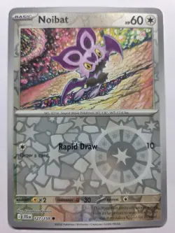 Noibat - 127/159 JTG SV09: Journey Together Common Reverse Holo NM Pokemon TCG - Image 1